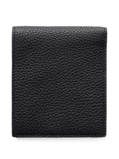 Prada Leather Wallet In Black