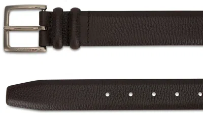 Orciani Leather Belt In Brown