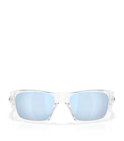 Oakley Masseter Rectangle Sunglasses In White