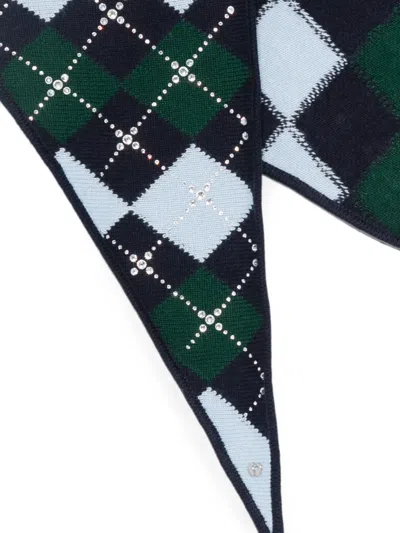 Maje Crystal-embellished Scarf In Multi