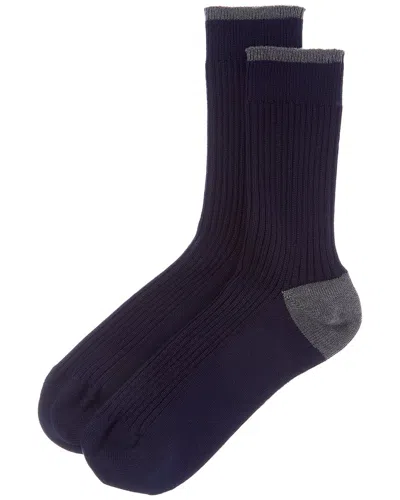 Brunello Cucinelli Sock In Blue