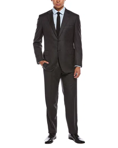 Canali 2pc Wool Suit In Gray