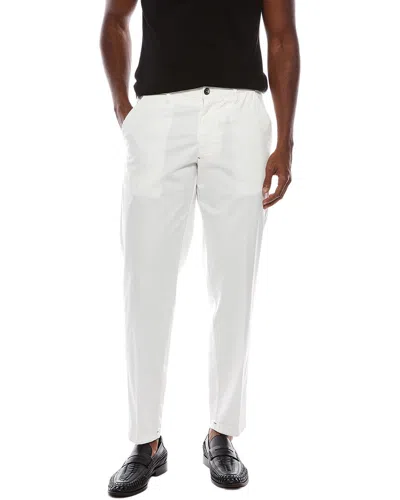 Isaia Belt-loop Tailored Trousers In White