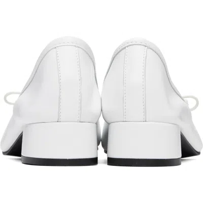 About Arianne White Mina Heels In White