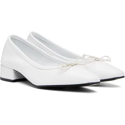 About Arianne White Mina Heels In White