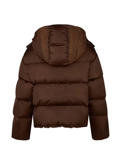 Dsquared2 Basic Padded Jacket In Brown