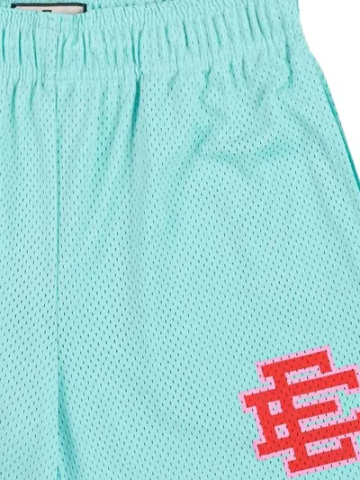 Eric Emanuel Ee Core Mesh-shorts In Green