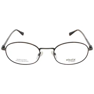 Elasta Men's Grey Rectangular Eyeglass Frames E72470ab851