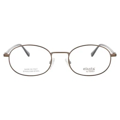 Elasta Men's White Rectangular Eyeglass Frames E72474in51