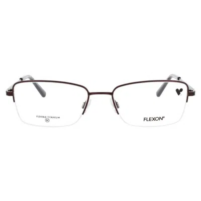 Flexon Ladies Black Rectangular Eyeglass Frames W304350554