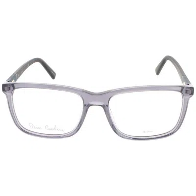 Pierre Cardin Men's Blue Rectangular Eyeglass Frames Pc61680glk54