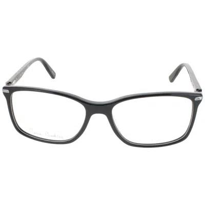 Pierre Cardin Men's Black Rectangular Eyeglass Frames Pc61720dgn56