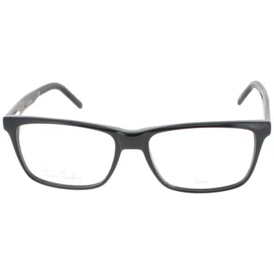Pierre Cardin Men's Black Rectangular Eyeglass Frames Pc6144080754