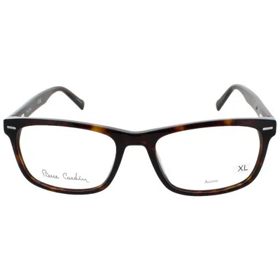 Pierre Cardin Men's Brown Rectangular Eyeglass Frames Pc6240008657