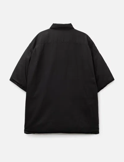 Visvim Cornet Down Shirt S/s In Black