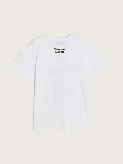 Simone Rocha Printed T-shirt In White