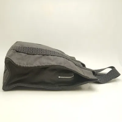 Pre-owned Hermes Gray Nylon Canvas Backpack ()