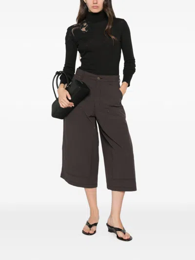 Ermanno Scervino Wool Turtle-neck Sweater In Black