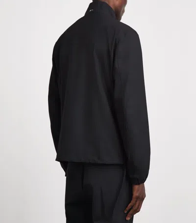 Herno Technical Bomber Jacket In Black