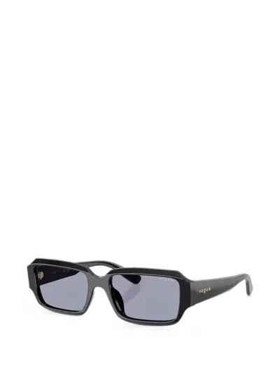 Vogue Eyewear Rectangle-frame Sunglasses In Black