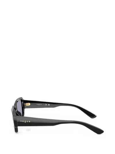 Vogue Eyewear Rectangle-frame Sunglasses In Black