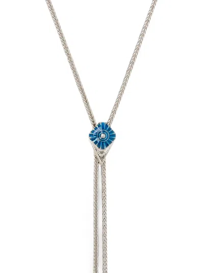 Toga Concho Loop Tie In Metallic