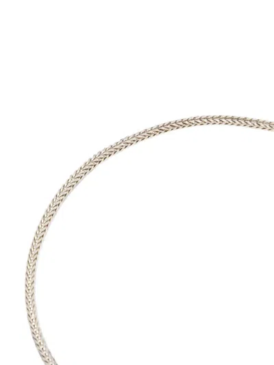 Toga Concho Loop Tie In Metallic