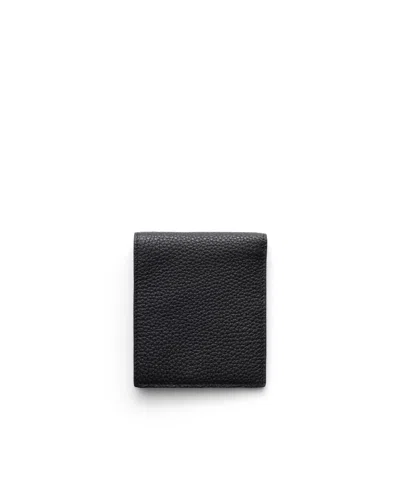 Prada Leather Wallet In Black