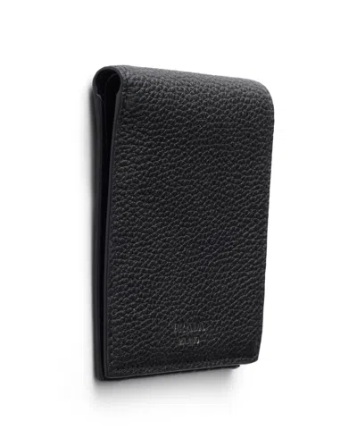 Prada Leather Wallet In Black