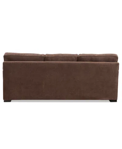 Macy's Radley 86" Fabric Sofa, Created For  In Brown