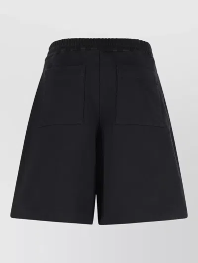 Mc Queen Cotton Shorts Featuring Two Back Pockets In Multi