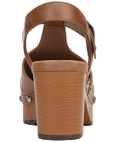 Dr. Scholl's Classic Day Slingback Platform Clog In Brown