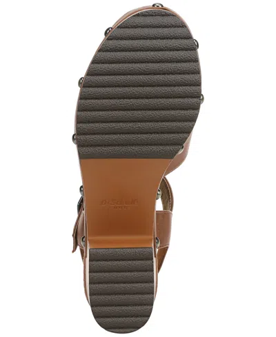 Dr. Scholl's Classic Day Slingback Platform Clog In Brown