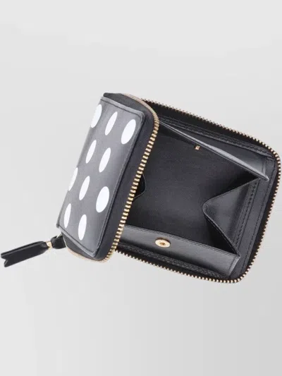 Comme Des Garçons Keyring Wallet Polka Dot Pattern Spain In Black