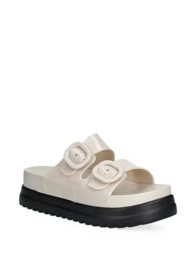 Melissa Buckle-fastening Platform Slides In Multi