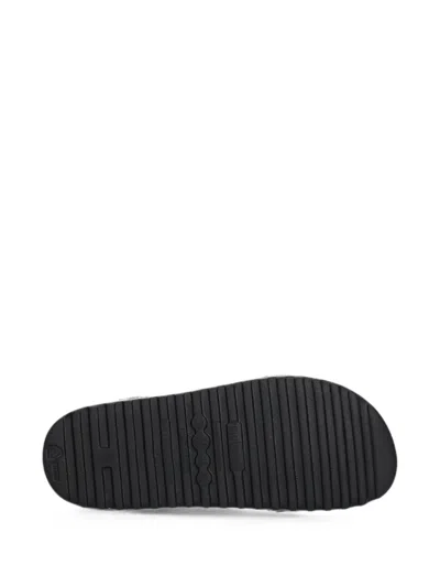 Melissa Buckle-fastening Platform Slides In Multi