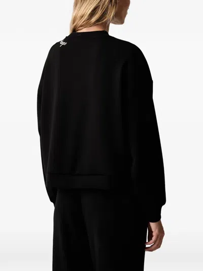 Armani Exchange Logo-embroidered Sweatshirt In Multi