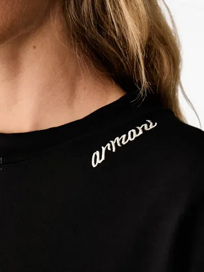 Armani Exchange Logo-embroidered Sweatshirt In Multi