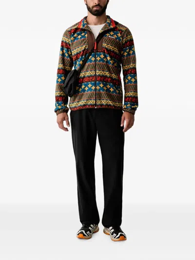 Columbia Geometric-pattern Zip-up Sweatshirt In Multi