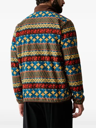 Columbia Geometric-pattern Zip-up Sweatshirt In Multi