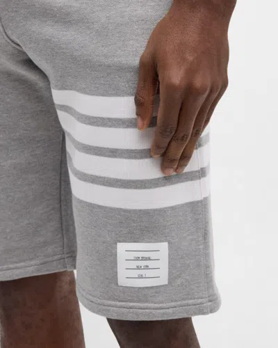 Thom Browne Classic Sweat Shorts In Classic Loopback In Gray