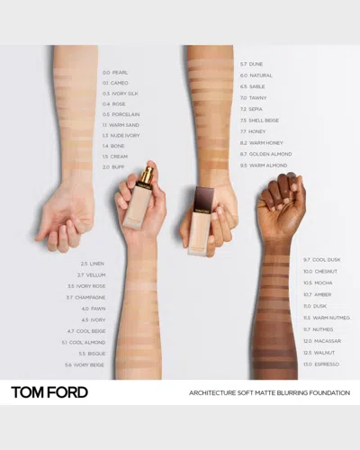 Tom Ford Architecture Soft Matte Foundation In Brown