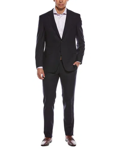 Canali 2pc Wool Suit In Blue