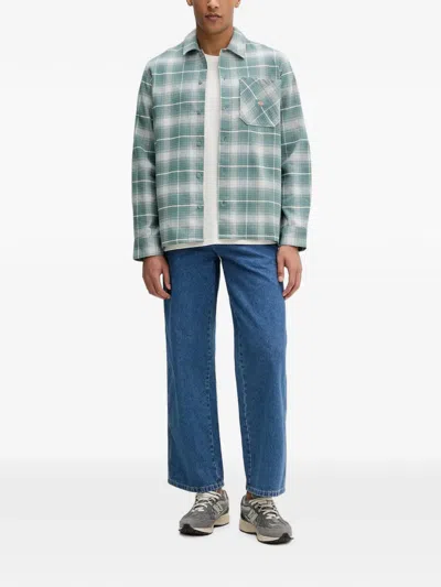 Dickies Check-pattern Patch-pocket Shirt In Multi