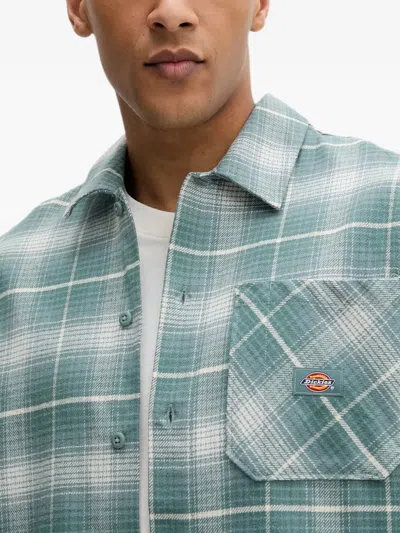 Dickies Check-pattern Patch-pocket Shirt In Multi