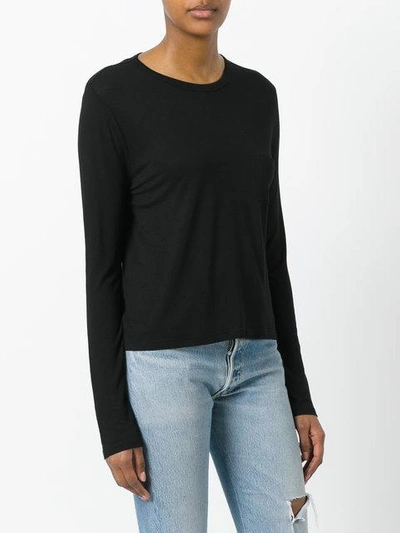 Shop Alexander Wang T Patch Pocket T In Black