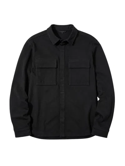 Thom Krom Flap-pocket Shirt In Black