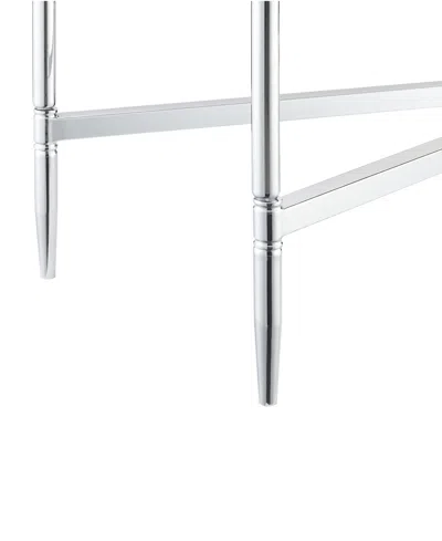 Convenience Concepts Tudor Console Table In Silver