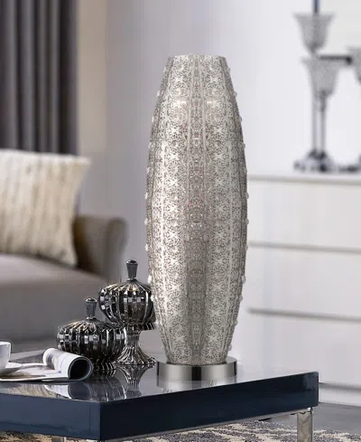 Lite Source Masura Table Lamp In Silver