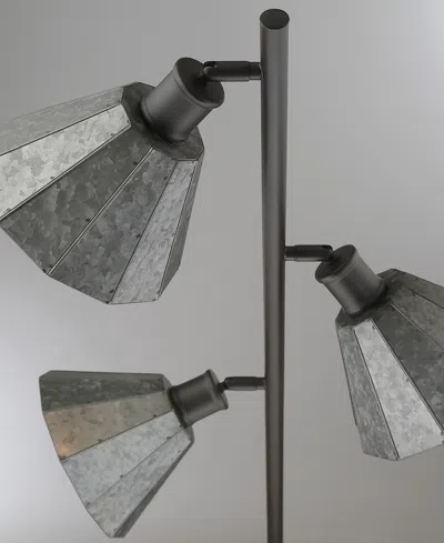 Lite Source Busson Floor Lamp In Gray